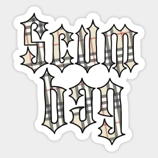 Scum Bag 1 Sticker